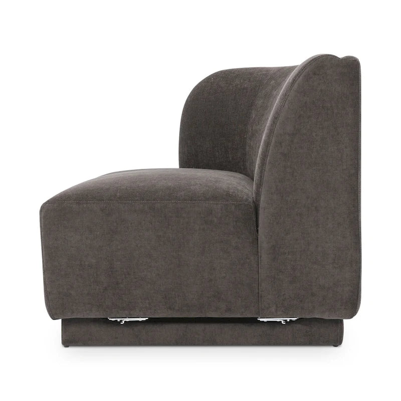 Aurelle Home Yanelli Modern 2-seat Left Sofa