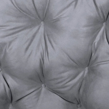 Klear Vu Solid Micro Suede Thick and Fluffy Replacement Papasan Chair Cushion