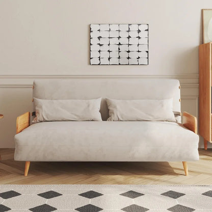 JASIWAY 59.1 Modern Upholstered Sofa Bed