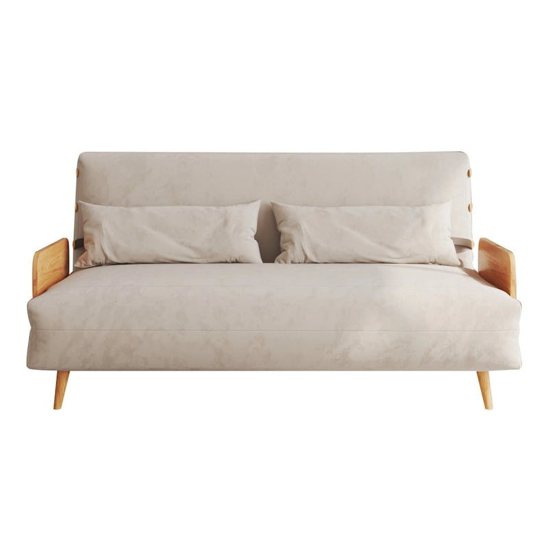 JASIWAY 59.1 Modern Upholstered Sofa Bed