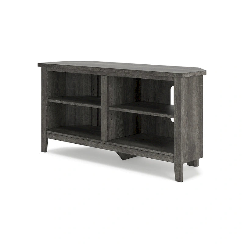 Signature Design by Ashley Arlenbry Gray Corner TV Stand