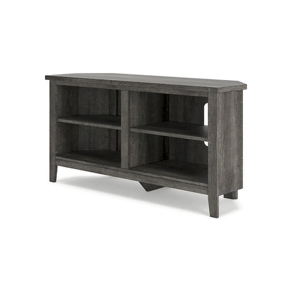 Signature Design by Ashley Arlenbry Gray Corner TV Stand