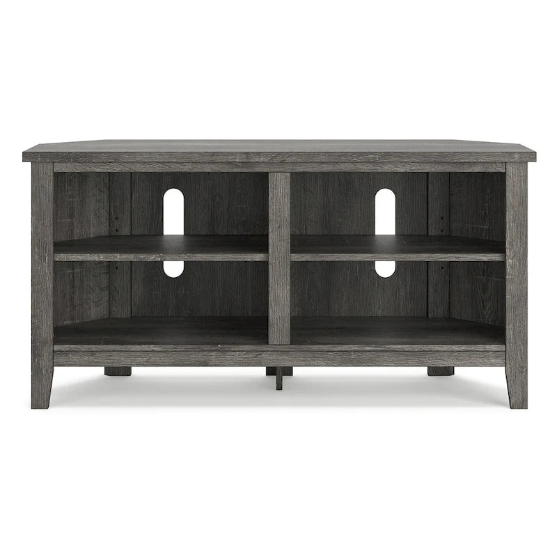 Signature Design by Ashley Arlenbry Gray Corner TV Stand