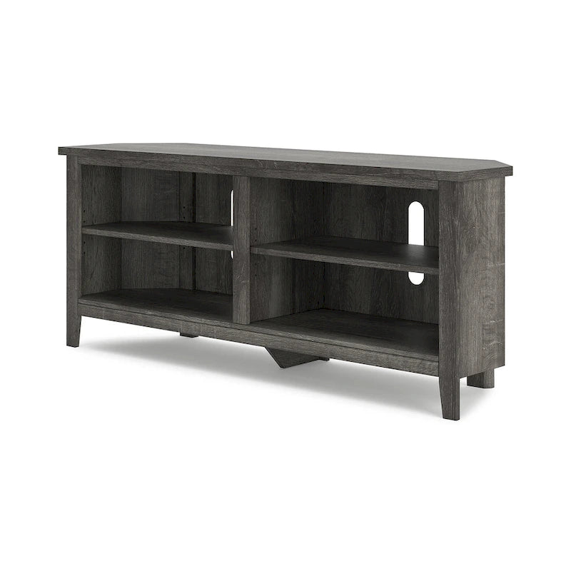 Signature Design by Ashley Arlenbry Gray Corner TV Stand
