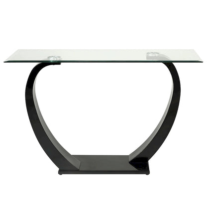 Cres Glam Glasstop 3-Piece Coffee Table Set by Furniture of America