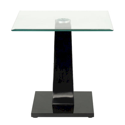 Cres Glam Glasstop 3-Piece Coffee Table Set by Furniture of America