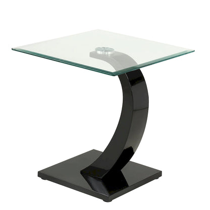 Cres Glam Glasstop 3-Piece Coffee Table Set by Furniture of America