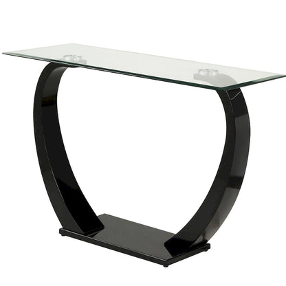 Cres Glam Glasstop 3-Piece Coffee Table Set by Furniture of America