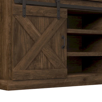 The Gray Barn Sycamore Rise Farmhouse Wood 66-inch TV Console