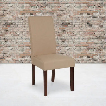 Upholstered Wood Parsons Chair (Set of 2) - 19W x 21.5D x 40H