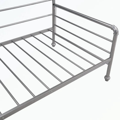 Twin Size Daybed with Adjustable Trundle