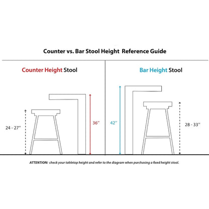 Carson Carrington Sauda 24 Fixed-Height Counter Stools with Bent Wood Legs & Round Footrest (Set of 2)