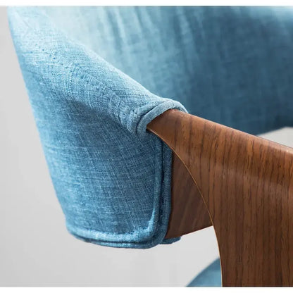 Carson Carrington Sauda 24 Fixed-Height Counter Stools with Bent Wood Legs & Round Footrest (Set of 2)