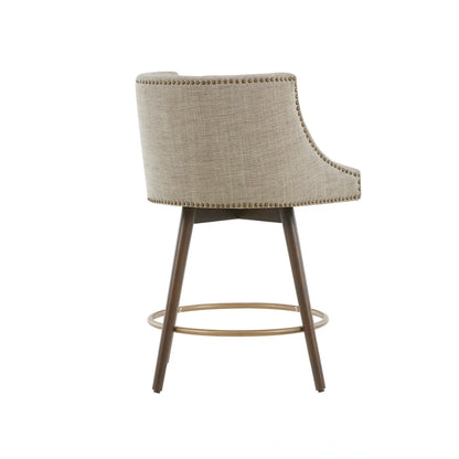Madison Park Quarry Swivel Counter Stool