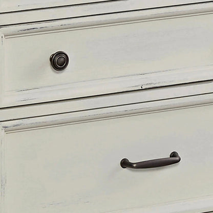 Homestyles Seaside Lodge Off-White Dresser with 8 Drawers