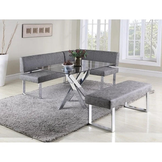Somette Gene Table and Nook 2-Piece Dining Set