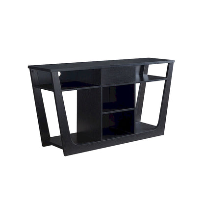 Dionte Modern 60-inch 6-Shelf 1-Drawer TV Console by Furniture of America