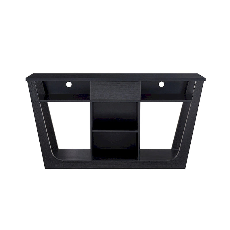 Dionte Modern 60-inch 6-Shelf 1-Drawer TV Console by Furniture of America