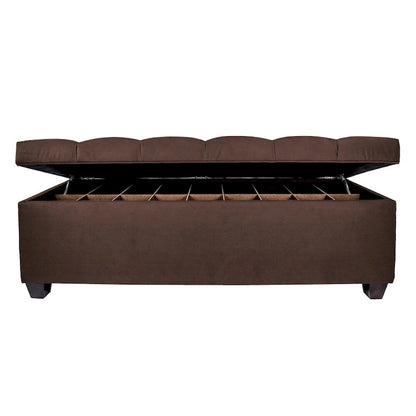 MJL Furniture-Sole Secret Obsession Diamond-tufted Shoe Storage Bench