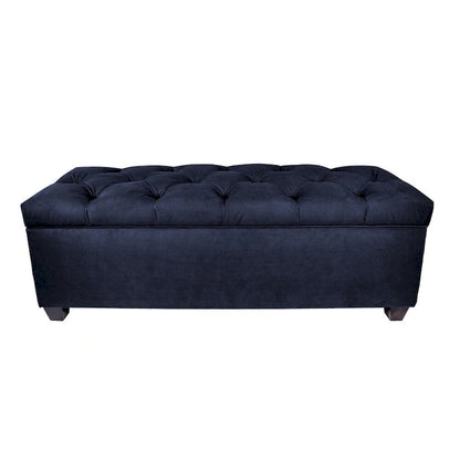 MJL Furniture-Sole Secret Obsession Diamond-tufted Shoe Storage Bench