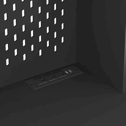 74 Freestanding Kitchen Pantry Cabinet Cupboard with 6 Doors,3 Shelves and 2 Drawer, Laundry Room Storage