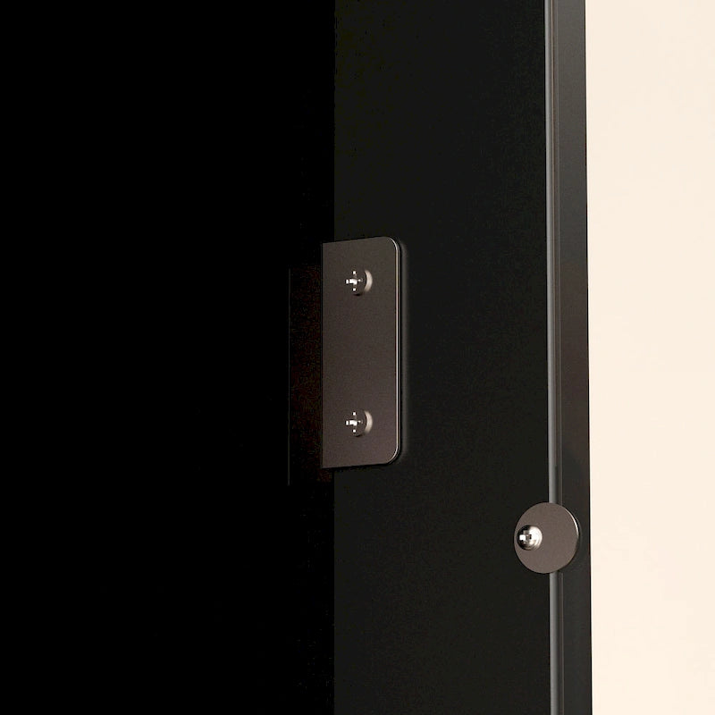 Buffet Cabinet w Hutch Kitchen Pantry Storage Cabinet White Sideboard