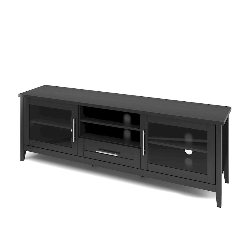 Jackson TV Stand with Glass Doors, for TVs up to 85