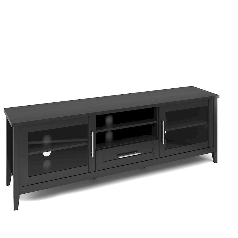 Jackson TV Stand with Glass Doors, for TVs up to 85