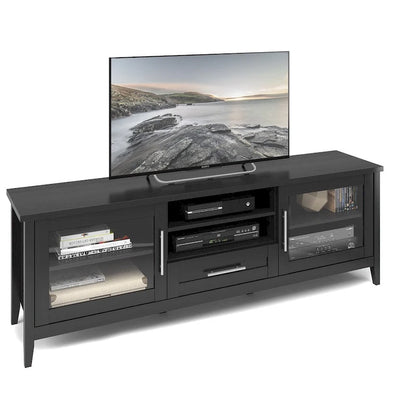 Jackson TV Stand with Glass Doors, for TVs up to 85