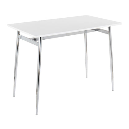 Silver Orchid Naldi Counter Height Dining Table
