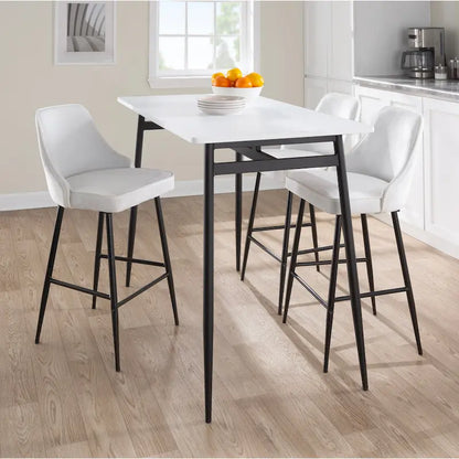 Silver Orchid Naldi Counter Height Dining Table