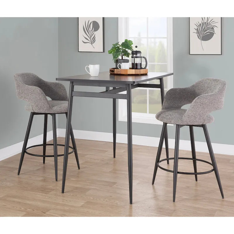 Silver Orchid Naldi Counter Height Dining Table