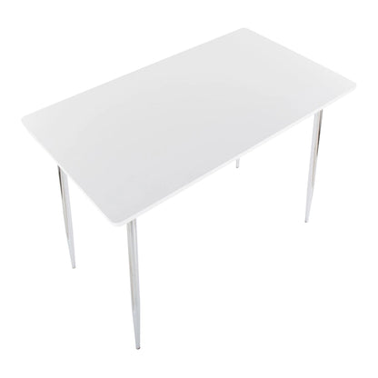 Silver Orchid Naldi Counter Height Dining Table
