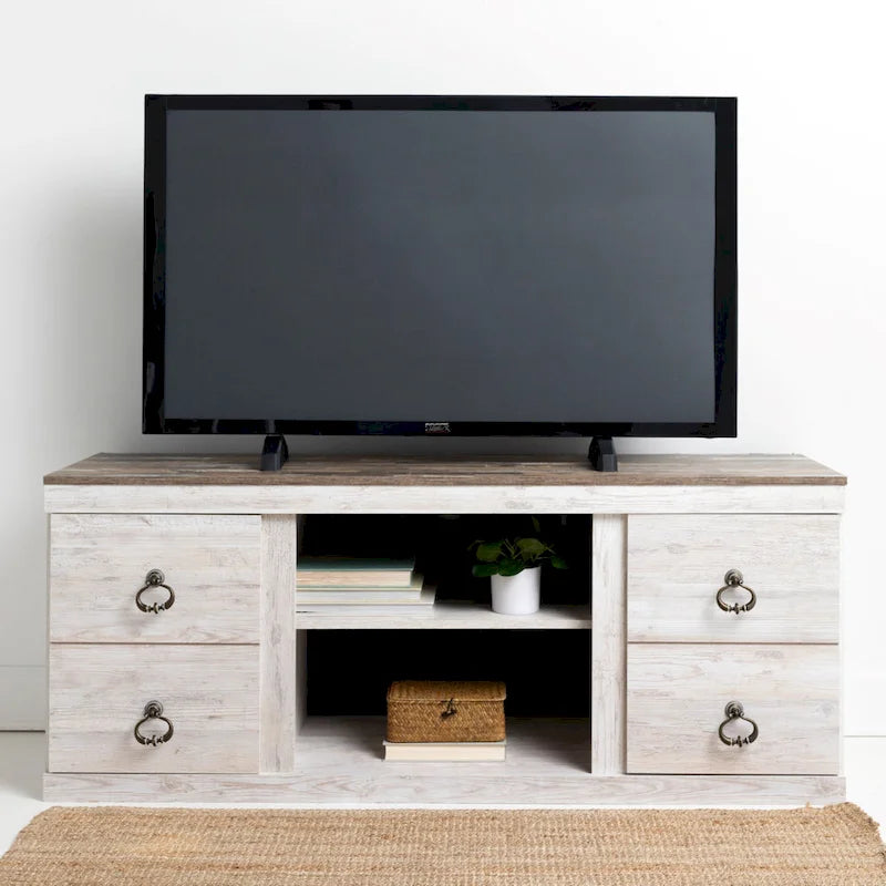 Signature Design by Ashley Willowton Woodgrain 60-inch TV Stand