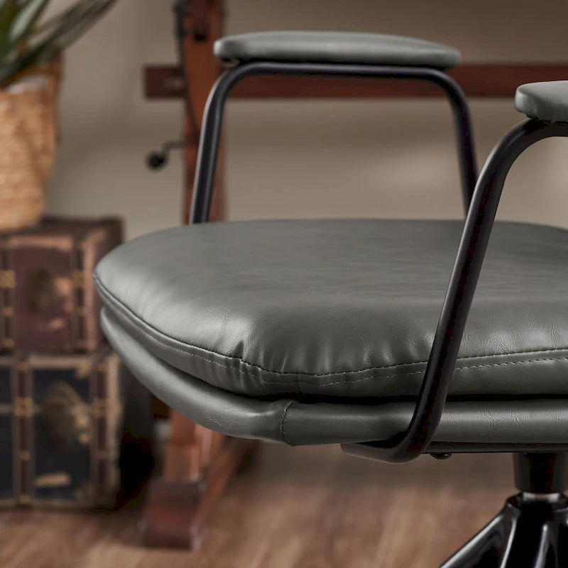 Art Leon Set of 2 Mid-century Swivel Home Office Chair