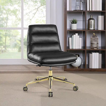 Legacy Swivel Office Chair in Faux Leather