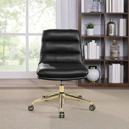 Legacy Swivel Office Chair in Faux Leather
