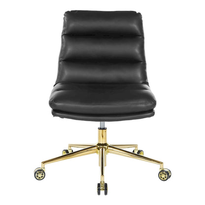Legacy Swivel Office Chair in Faux Leather