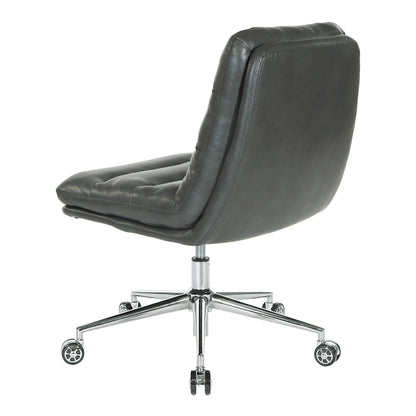 Legacy Swivel Office Chair in Faux Leather