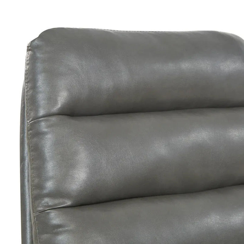 Legacy Swivel Office Chair in Faux Leather