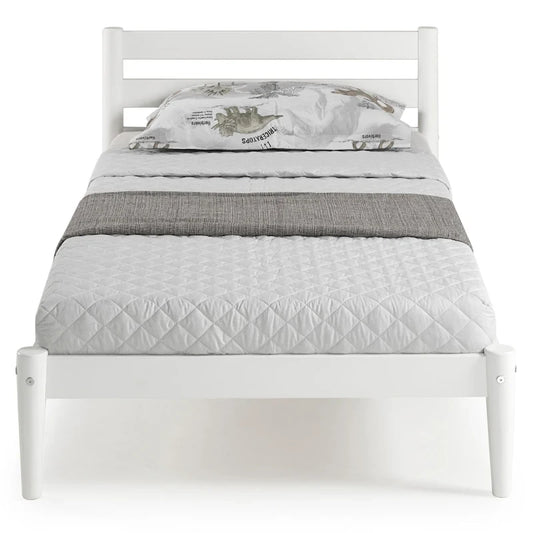 Mid-Century Twin Size Platform Bed