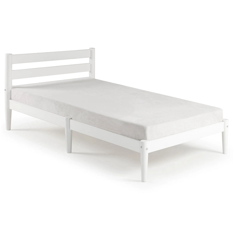 Mid-Century Twin Size Platform Bed