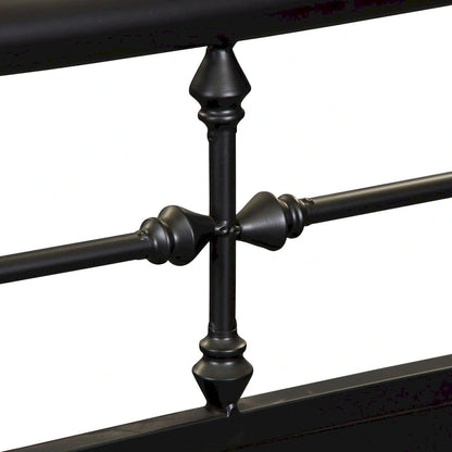 Vintage Distressed Full Metal Headboard