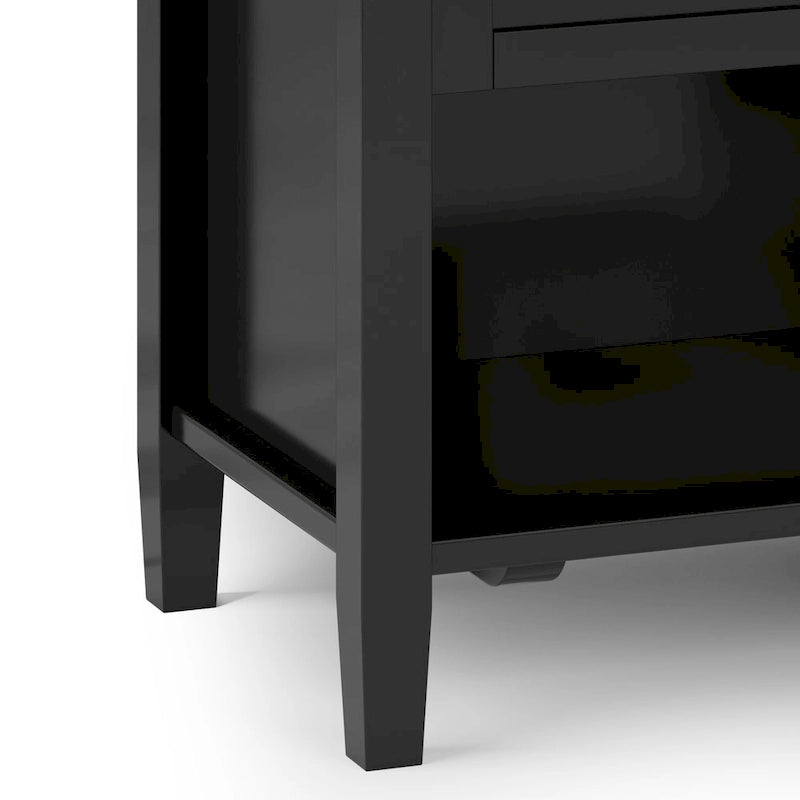 WYNDENHALL Norfolk 24 inch Wide Transitional Bedside Nightstand Table - 24 Inches wide