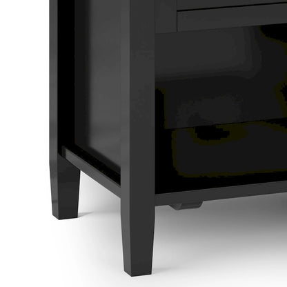 WYNDENHALL Norfolk 24 inch Wide Transitional Bedside Nightstand Table - 24 Inches wide