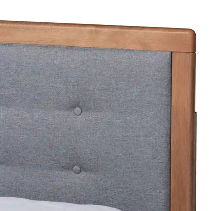 Lene Mid-Century Modern 3-Drawer Storage Bed