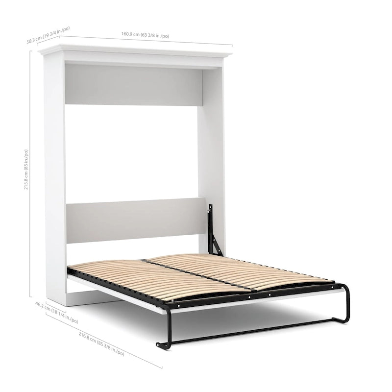 Versatile 64W Full Murphy Bed by Bestar