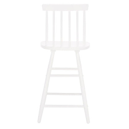 SAFAVIEH Nanie Wood 25-inch Counter Stool - 17 In. W x 17 In. D x 38 In. H - 17Wx17Dx38H