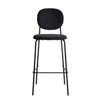 Carley Boucle Bar Height Stools (Set of 2)
