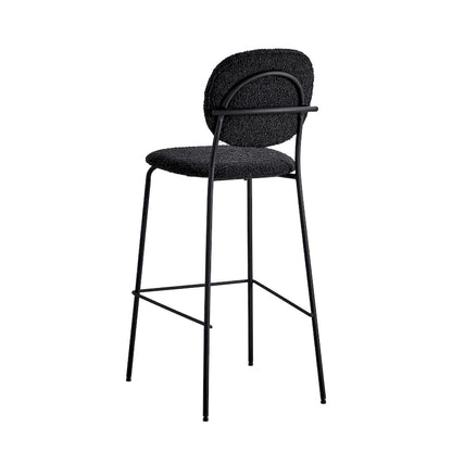 Carley Boucle Bar Height Stools (Set of 2)